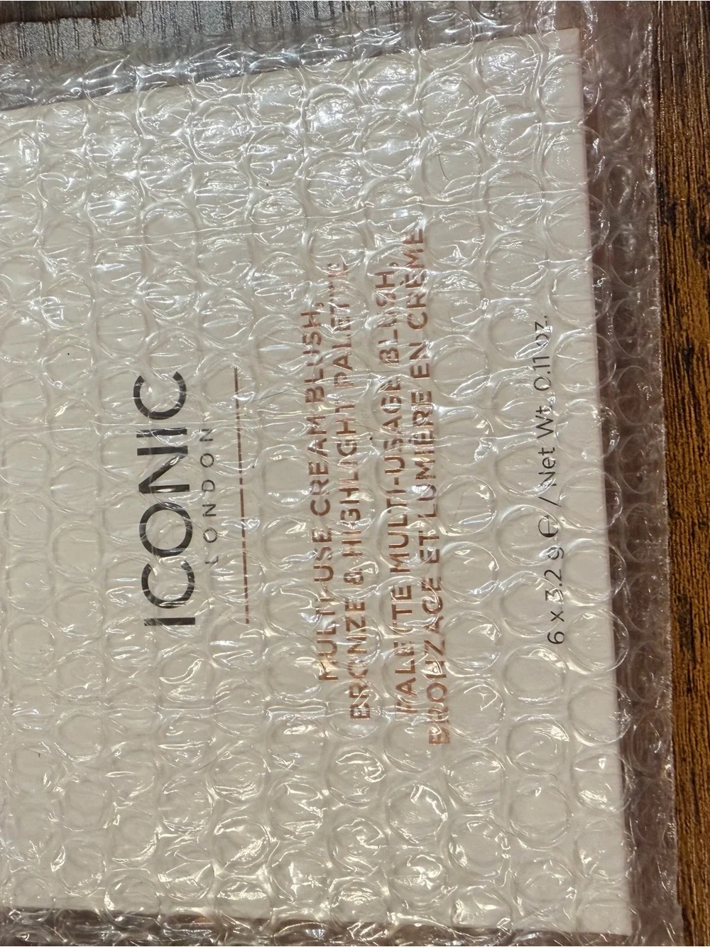 ICONIC London Multi-Use Blush, Bronze, and Highlight Cream Palette